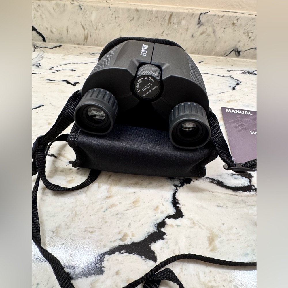 Hontry Binoculars for Adults and Kids, 10x25 Compact Binoculars